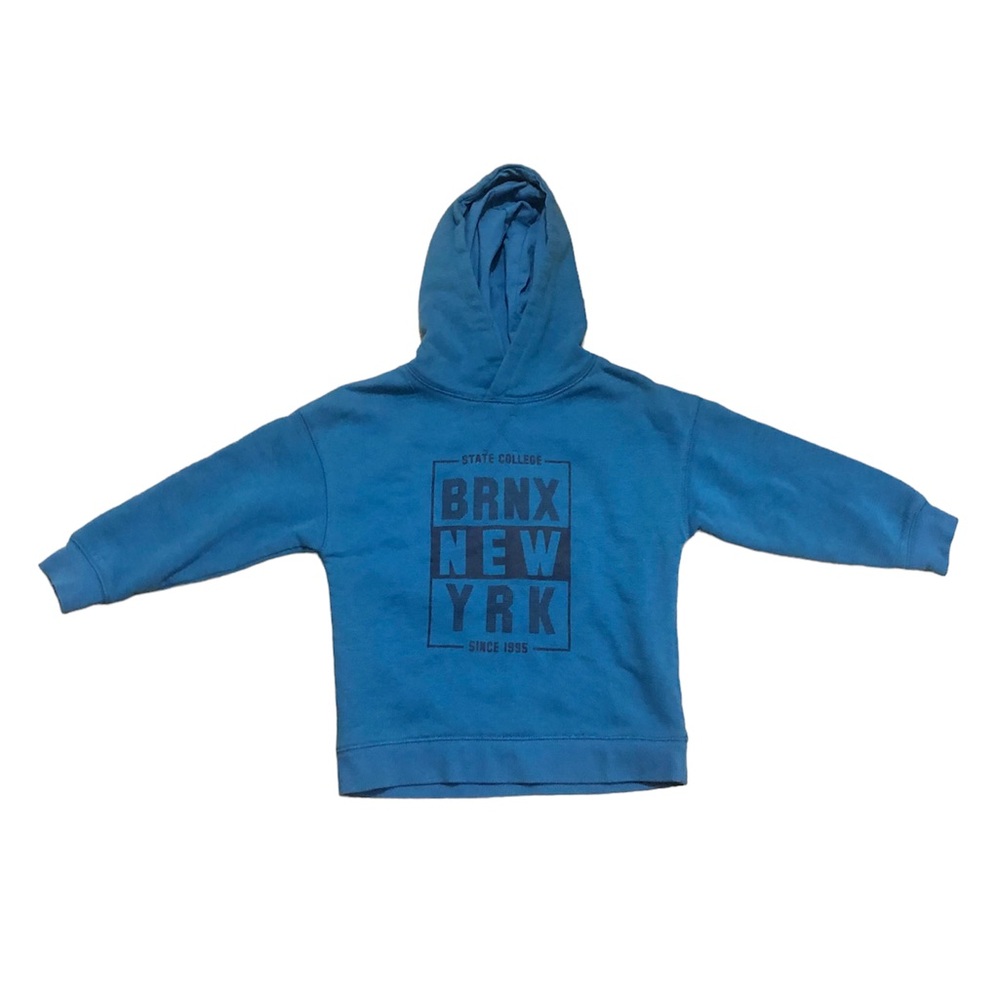 Primark blue Bronx New York hoodie, 4T - 5T